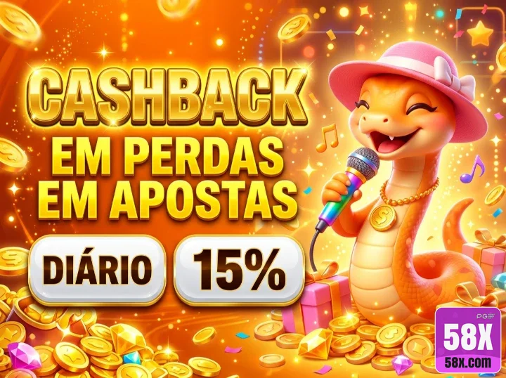 58x - aproveitar seu promoção especial - Cashback Semanal